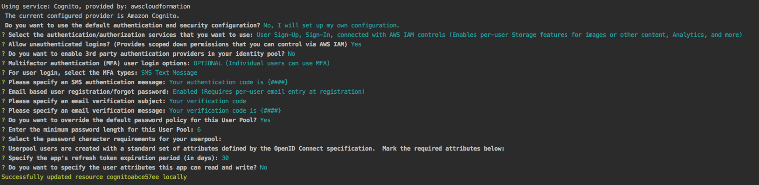 Answers to the CLI Questions