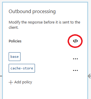 Access the policy editor