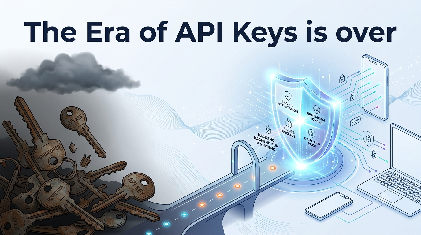 The era of API keys is over